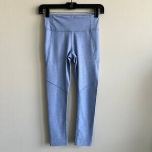 Outdoor Voices 3/4 Warmup Leggings Lilac XS Blue Purple Activewear NWT